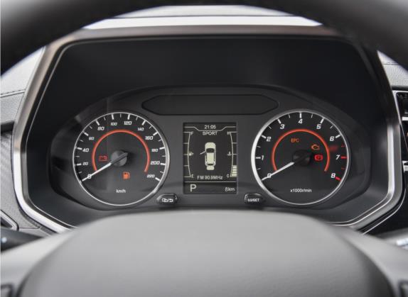 瑞虎3x 2021款 改款 PLUS 1.5L CVT尽兴松子版 中控类   仪表盘