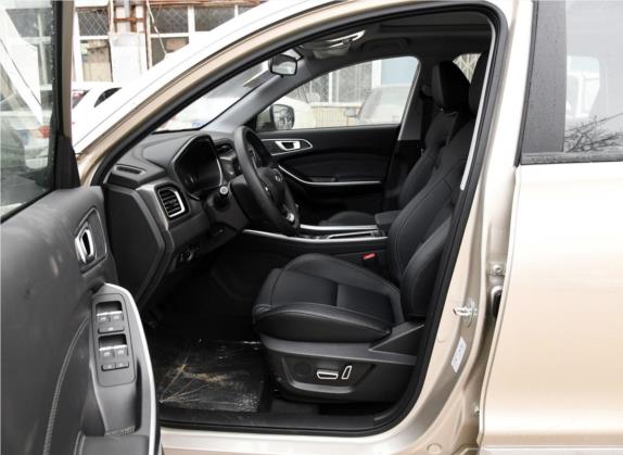 瑞虎8 2018款 1.5TCI 手动豪华型 7座 车厢座椅   前排空间