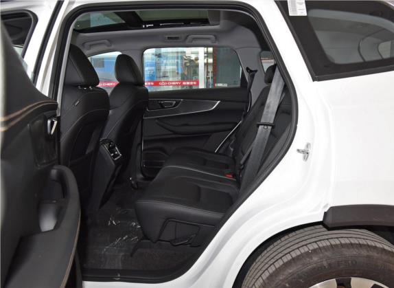 瑞虎8 2019款 1.5TCI 自动精英型 车厢座椅   后排空间