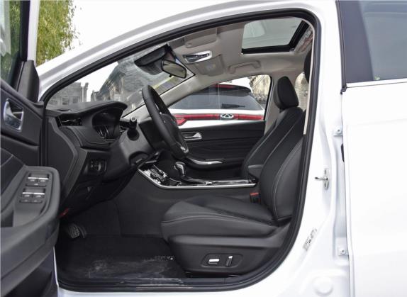 艾瑞泽GX 2019款 1.5T CVT新型色版 国VI 车厢座椅   前排空间