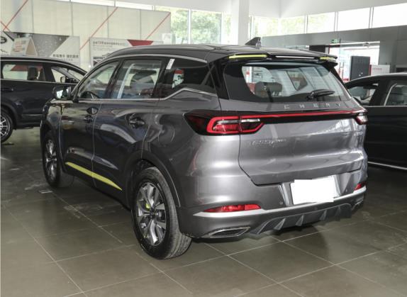 瑞虎7 PLUS 2022款 1.5T CVT 贵妃黄限定版 尊贵型 外观   斜后