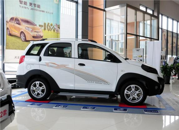 奇瑞X1 2012款 1.5L 手动运动型 外观   正侧