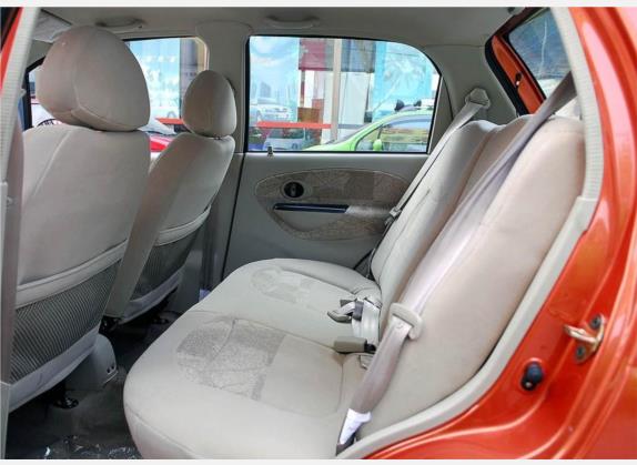 奇瑞QQ3 2007款 1.1L AMT舒适型 车厢座椅   后排空间