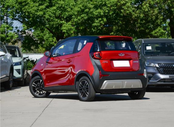 小蚂蚁 2022款 甜粉款 微糖版 磷酸铁锂 29.2kWh 30kW 301km 外观   斜后