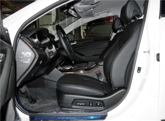 凯尊 2013款 2.4L 商务型 国V 车厢座椅   前排空间
