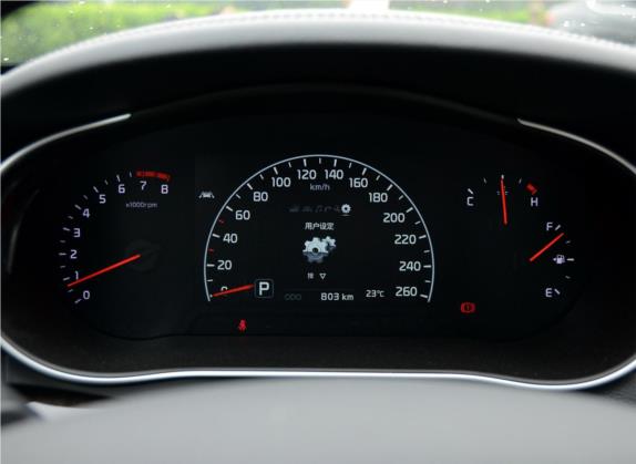 凯尊 2013款 2.4L 旗舰型 国IV 中控类   仪表盘