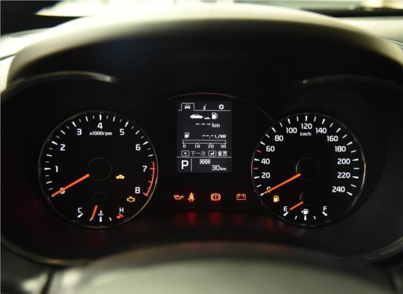 速迈 2014款 1.6T 豪华版 国IV 中控类   仪表盘