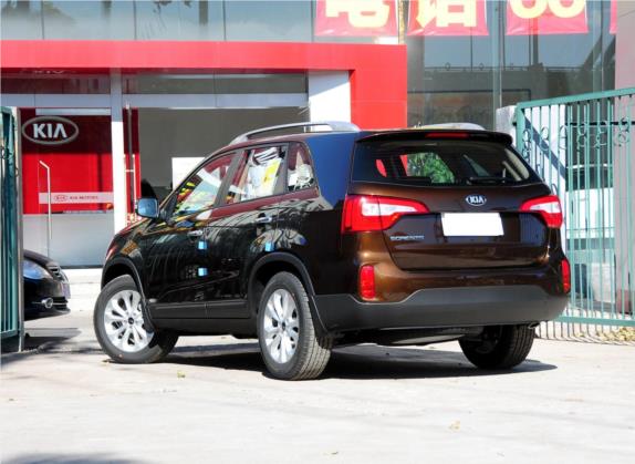 索兰托 2013款 2.4L 7座汽油舒适版 外观   斜后