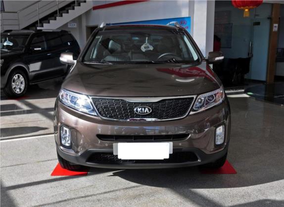 索兰托 2013款 2.2T 7座柴油豪华版 外观   正前