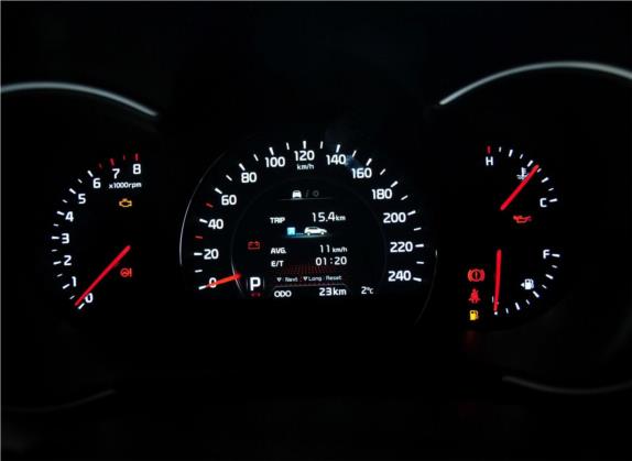 索兰托 2013款 2.4L 5座汽油豪华版 国V 中控类   仪表盘