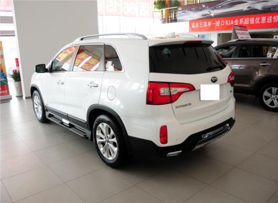 索兰托 2013款 2.4L 7座汽油豪华版 国V 外观   斜后