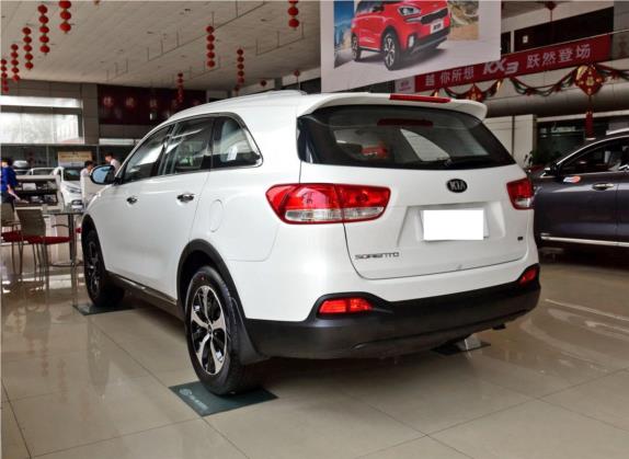 索兰托 2015款 索兰托L 2.4L 汽油2WD运动版 5座 国V 外观   斜后