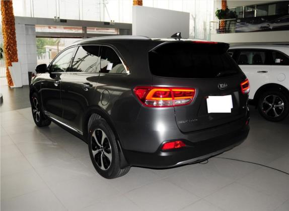索兰托 2015款 索兰托L 2.4L 汽油4WD尊贵版 7座 国V 外观   斜后