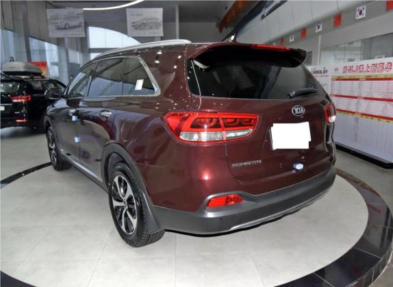 索兰托 2015款 索兰托L 2.2T 柴油4WD精英版 5座 国IV 外观   斜后