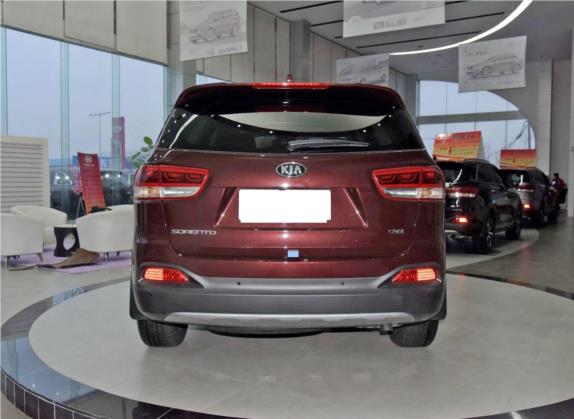 索兰托 2015款 索兰托L 2.2T 柴油4WD精英版 5座 国IV 外观   正后