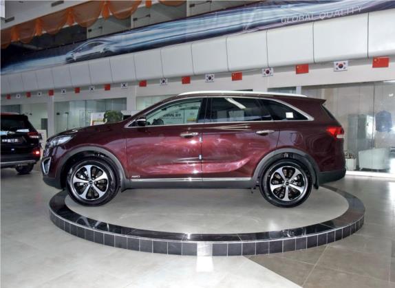 索兰托 2015款 索兰托L 2.2T 柴油4WD精英版 5座 国IV 外观   正侧