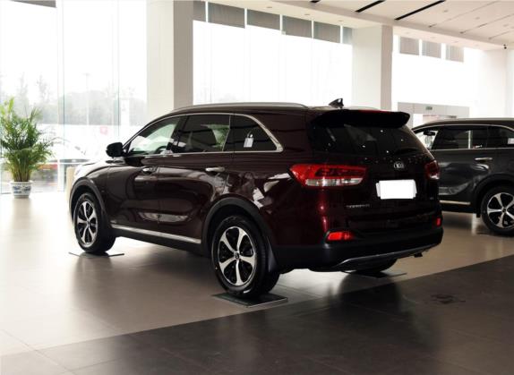 索兰托 2015款 索兰托L 2.4L 汽油4WD精英版 7座 国IV 外观   斜后