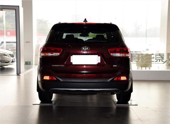 索兰托 2015款 索兰托L 2.4L 汽油4WD精英版 7座 国IV 外观   正后