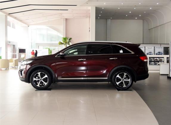 索兰托 2015款 索兰托L 2.4L 汽油4WD精英版 7座 国IV 外观   正侧