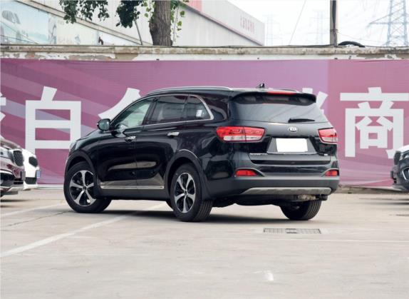 索兰托 2015款 索兰托L 2.4L 汽油4WD尊贵版 5座 国IV 外观   斜后