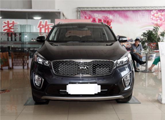 索兰托 2015款 索兰托L 2.0T 汽油4WD精英版 7座 国IV 外观   正前