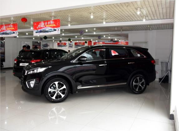 索兰托 2016款 索兰托L 2.4L 汽油4WD定制版 7座 国IV 外观   正侧