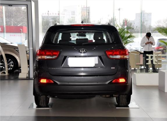 索兰托 2016款 索兰托L 2.4L 汽油4WD定制版 7座 国V 外观   正后