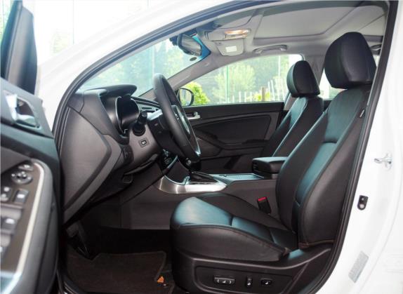 起亚K5(进口) 2014款 2.0L Hybrid 旗舰版 车厢座椅   前排空间