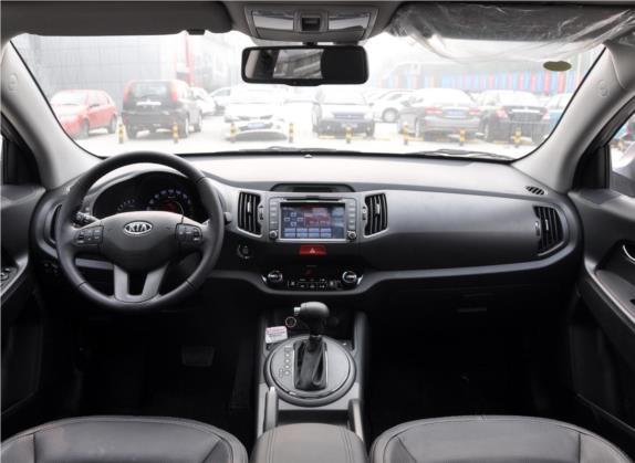 智跑 2011款 2.4L 自动四驱版Premium 中控类   中控全图