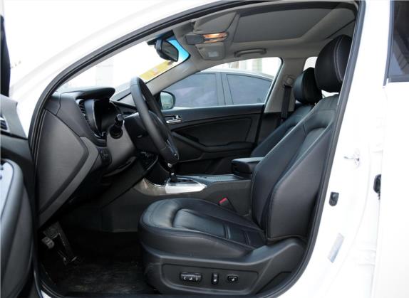 起亚K5 2012款 2.0L 自动DLX-2 车厢座椅   前排空间
