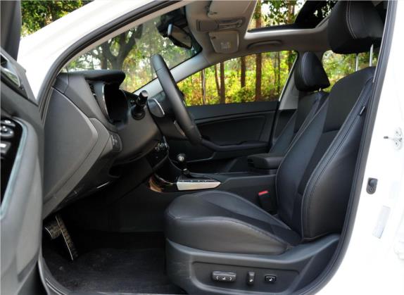 起亚K5 2014款 2.0T 自动T-Special 车厢座椅   前排空间
