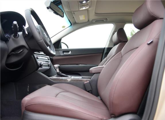 起亚K5 2016款 1.6T 自动PRM 车厢座椅   前排空间