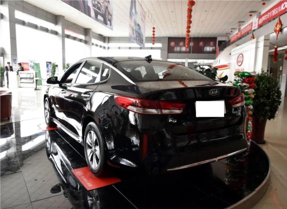 起亚K5 2016款 2.0L hybrid GLS 外观   斜后