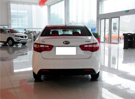起亚K2 2012款 三厢 1.4L MT GLS纪念版 外观   正后