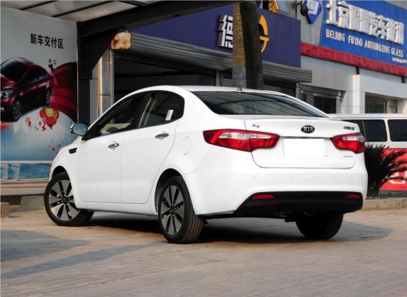 起亚K2 2012款 三厢 1.6L AT Premium纪念版 外观   斜后
