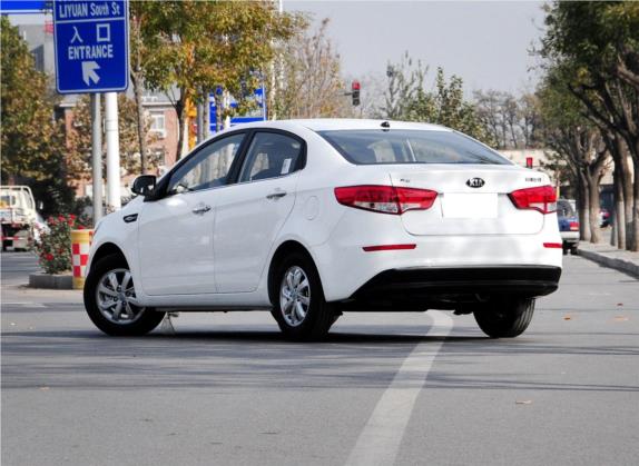 起亚K2 2015款 三厢 1.4L AT GLS 外观   斜后