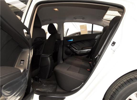 起亚K3 2016款 1.6L 自动GL 车厢座椅   后排空间