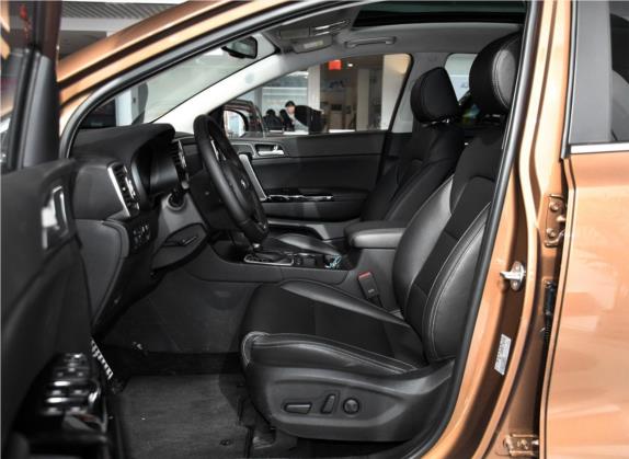 起亚KX5 2016款 1.6T 自动两驱Premium 车厢座椅   前排空间