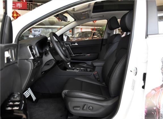 起亚KX5 2016款 1.6T 自动两驱DLX 车厢座椅   前排空间