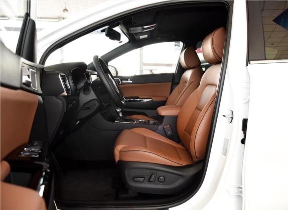 起亚KX5 2016款 2.0L 自动两驱Premium 车厢座椅   前排空间