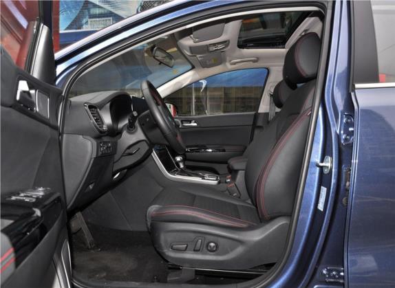 起亚KX5 2019款 2.0L 自动两驱舒适版 车厢座椅   前排空间