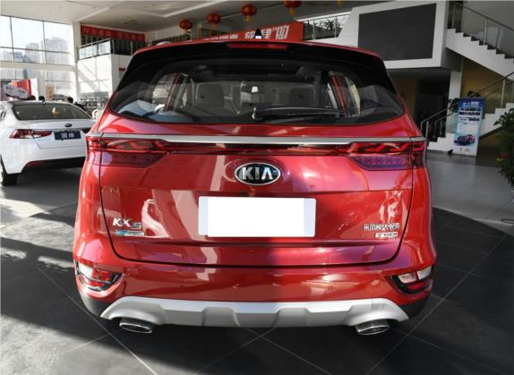 起亚KX5 2019款 1.6T 自动两驱豪华版 外观   正后