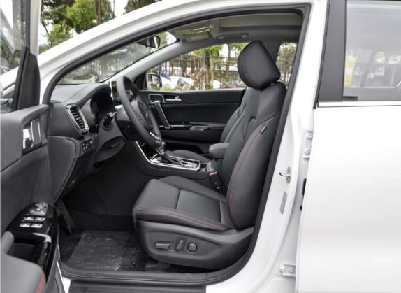 起亚KX5 2021款 2.0L 自动两驱舒适版 车厢座椅   前排空间