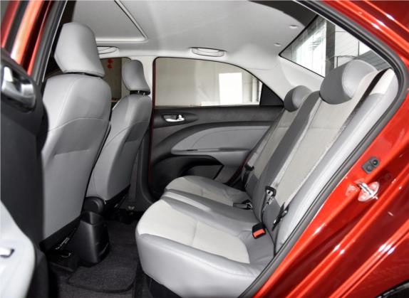 焕驰 2017款 1.4L 自动豪华版Deluxe 车厢座椅   后排空间