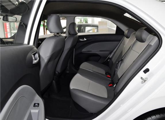 焕驰 2019款 1.4L 手动智享版Value 国V 车厢座椅   后排空间