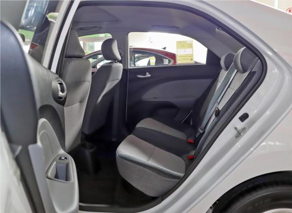 焕驰 2020款 1.4L 自动舒适天窗版 车厢座椅   后排空间