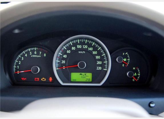 狮跑 2007款 2.0L 手动两驱版GLS 中控类   仪表盘