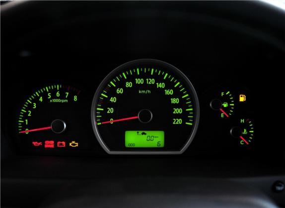 狮跑 2012款 2.0L 手动两驱版GLS 中控类   仪表盘