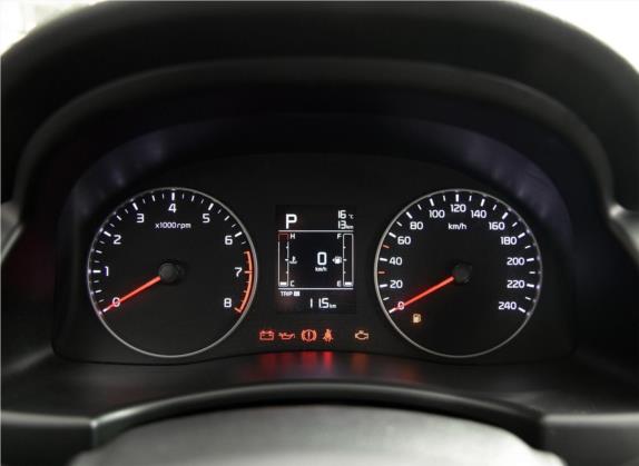 福瑞迪 2019款 1.6L 自动风尚版 国V 中控类   仪表盘