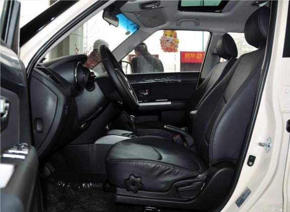秀尔 2012款 1.6L AT Premium 车厢座椅   前排空间